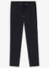 Tariyanah mid waist slim fit pantalon met stretch - Blauw