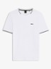 Taul T-shirt met logo en stretch - Wit