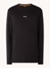 Tchark longsleeve met logoprint  - Zwart