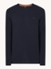 Donkerblauw
