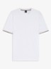 Thompson T-shirt met stretch - Wit