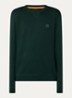 Westart sweater met logo - Donkergroen