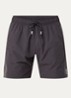 Zwemshort met kenmerkende streep en logo - Dark Grey-022 / Grijs