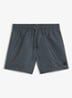 Zwemshort met microprint en logopatch - Open Grey-062 / Grijs