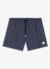 Zwemshort met microprint en logopatch - Bright Pink-672 / Roze