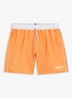 Zwemshorts met steekzakken en logo - Bright Orange-820 / Oranje