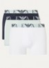 Boxershorts met logoband in 3-pack - Wit
