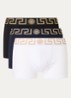Boxershorts met logoband in 3-pack - Donkerblauw