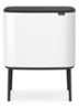 Bo pedaalemmer 30 liter - Wit