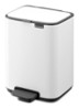 Bo pedaalemmer 4 liter - Wit