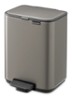Bo pedaalemmer 4 liter - Grijs