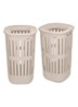 Collect-It wasmand 55 liter set van 2 - Beige