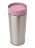 Make & Take thermosbeker/koffiebeker 36 cl - Donkerroze