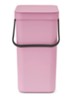 Sort & Go prullenbak 12 liter - Donkerroze