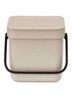 Sort & Go prullenbak 3 liter - Beige