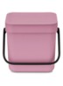 Sort & Go prullenbak 3 liter - Donkerroze