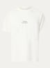 F*ck Off T-shirt met print - Gebroken wit