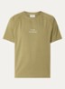 F*ck Off T-shirt met print - Mosgroen