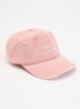 Pet met borduring en destroyed afwerking - Roze