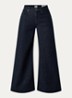 March high waist wide leg jeans met steekzakken - Indigo