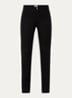 Shakira high waist slim fit pantalon - Zwart