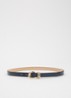 Style riem van leer  - Donkerblauw