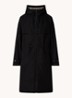 Charminster parka met logoborduring - Zwart