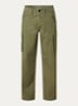 Cyrus loose fit cargobroek met klepzakken - Beige