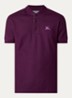 Eddie regular fit polo met logo - Paars