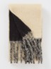Sjaal in alpaca wolblend 185 x 20 cm - Antraciet