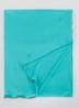 Initials sjaal met strass 180 x 75 cm - Turquoise