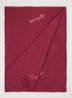Signature sjaal 200 x 75 cm - Cranberryrood