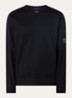 Longsleeve met logo - Zwart