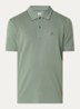 Regular fit polo met logo - Olijfgroen