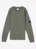 Sweater met logo - Legergroen