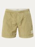 Zwemshorts met logo en steekzakken - Mosgroen