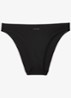 Bikinislip met logo - Zwart