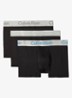 Boxershorts met logoband in 3-pack - Beige