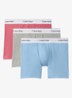 Boxershorts met logoband in 3-pack - Blauw