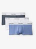 Boxershorts met logoband in 3-pack - Wit