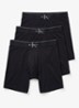 Boxershorts met logoband in 3-pack - Zwart