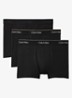 Boxerslips met logoband in 3-pack - Blauw