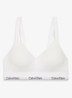 Bralette met logoband - Wit