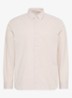 Classix Oxford regular fit overhemd met logoborduring - White Pepper / Wit