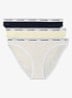 Hipster met logoband in 3-pack - Zwart