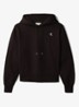 Hoodie met logo - Zwart