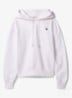 Hoodie met logo - Wit