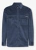 Jack van corduroy met klepzakken - Donkerblauw