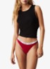 Modern string met logoband - Juneberry  / rood