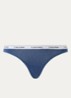 Modern string met logoband - Dark Denim-CEC / Blauw
